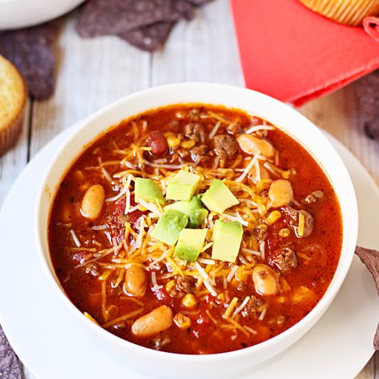 Slow Cooker Sweet Tortilla Soup
