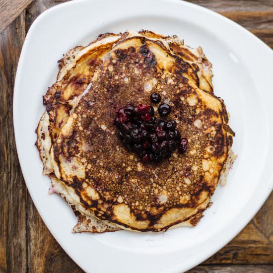 Huckleberry Pancakes