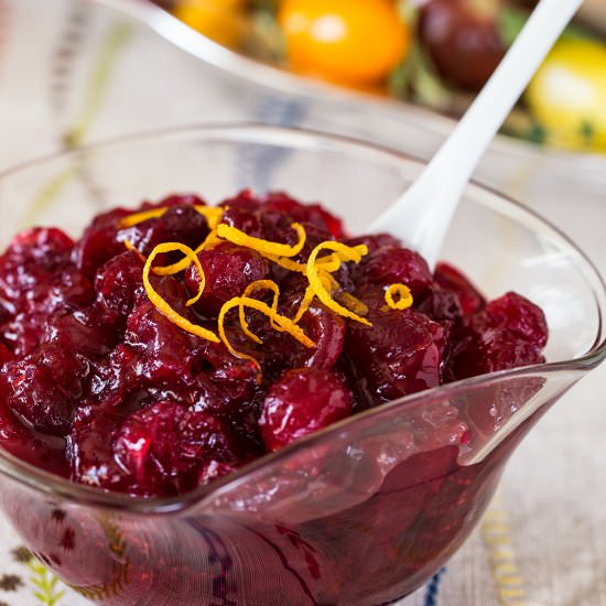 Orange Cranberry Sauce