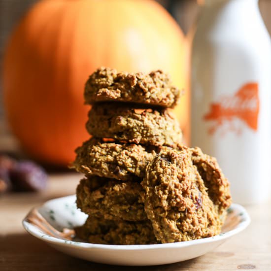 Spiced Pumpkin Date Cookies