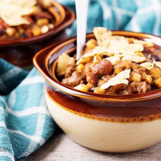 Stove Top Taco Soup