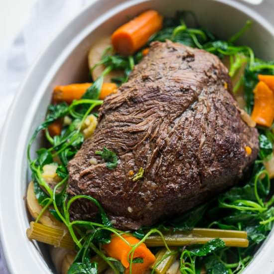 Pressure Cooker Pot Roast
