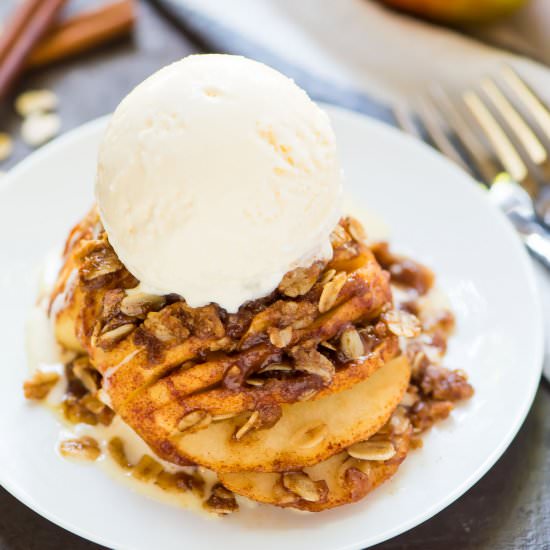 Hasselback Apples