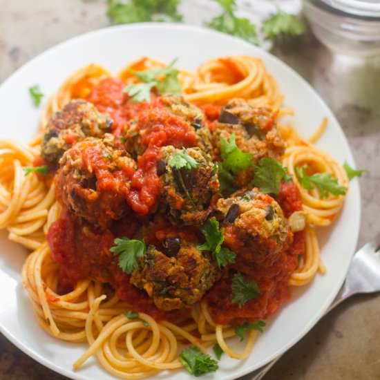 Eggplant Meatballs
