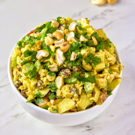 Curried Tempeh Salad
