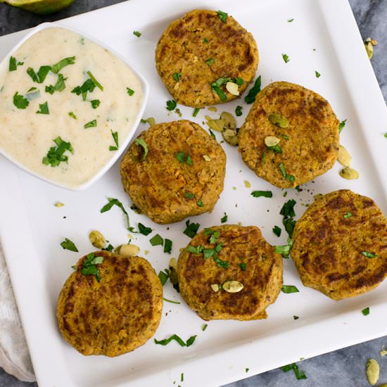 Curry Salmon Cakes