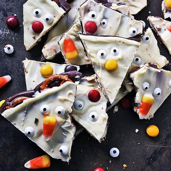 Halloween Chocolate Bark
