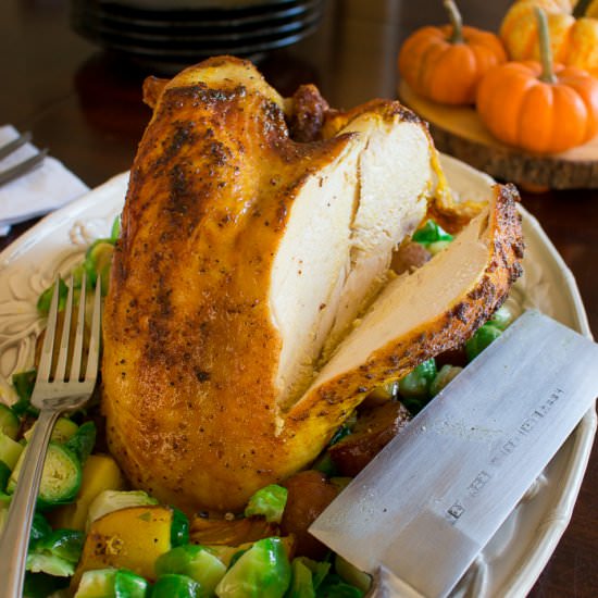 Roasted Turmeric Turkey Breast