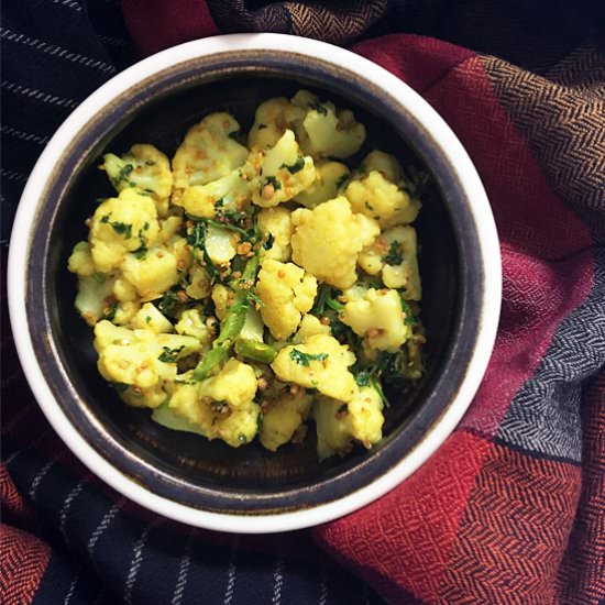 Cauliflower with Mustard
