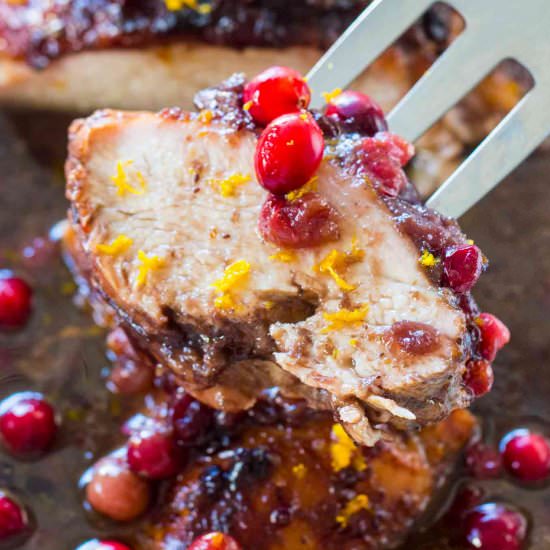 Cranberry Orange Turkey Breast