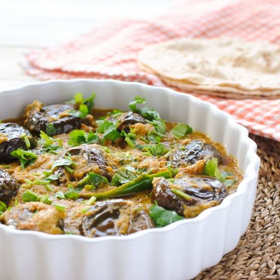 Baghare Baingan (Eggplant Curry)