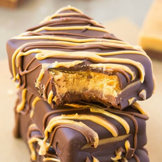 Low Carb Peanut Butter Bars