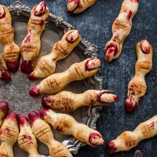 Witches’ Finger Cookies