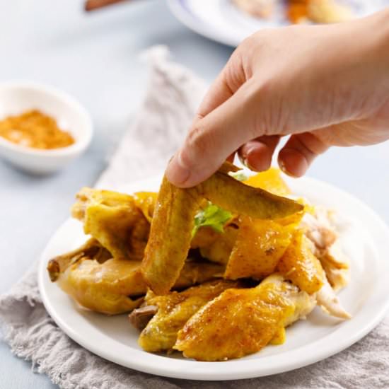 Salt Baked Chicken