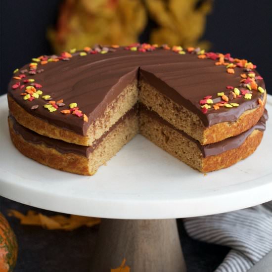 Pumpkin Protein Cake
