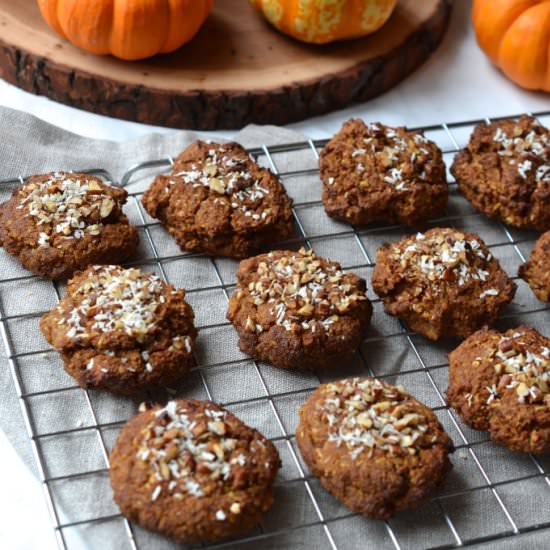 Pumpkin Spice Breakfast Cookies
