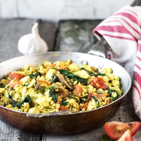 The Ultimate Vegan Tofu Scramble