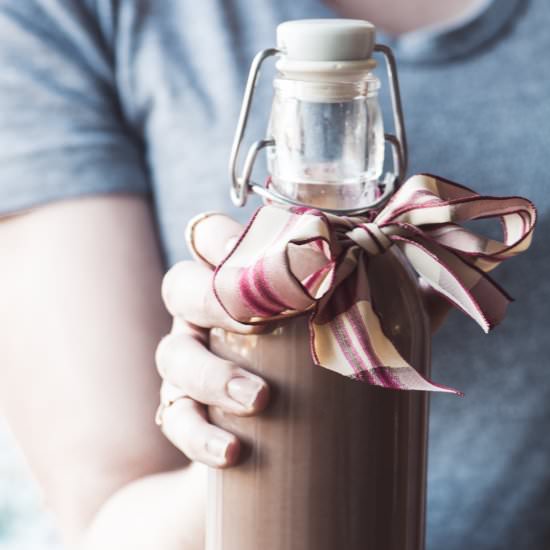 Homemade Nutella Liqueur