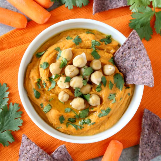 Roasted Sweet Potato Hummus