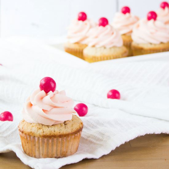 Ben & Jerry’s Strawberry Cheesecake Cupcake