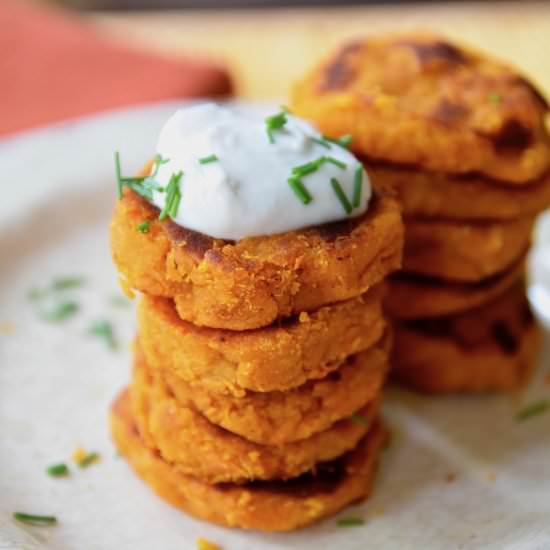 Sweet Potato Pumpkin Fritter