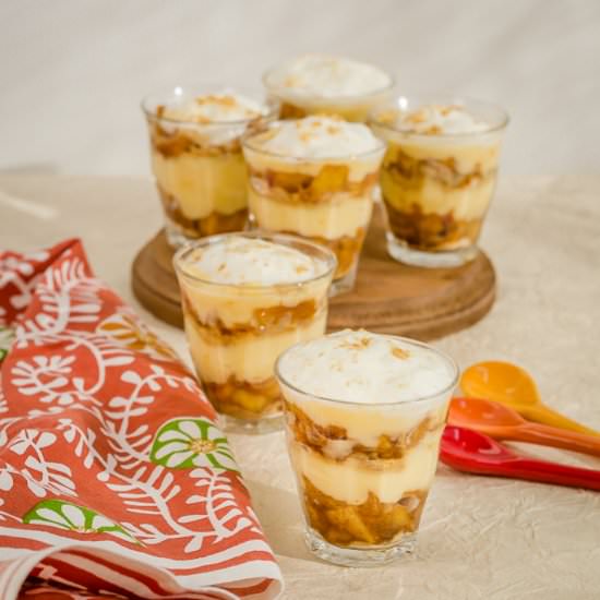 Apple Trifle, No Bake Dessert