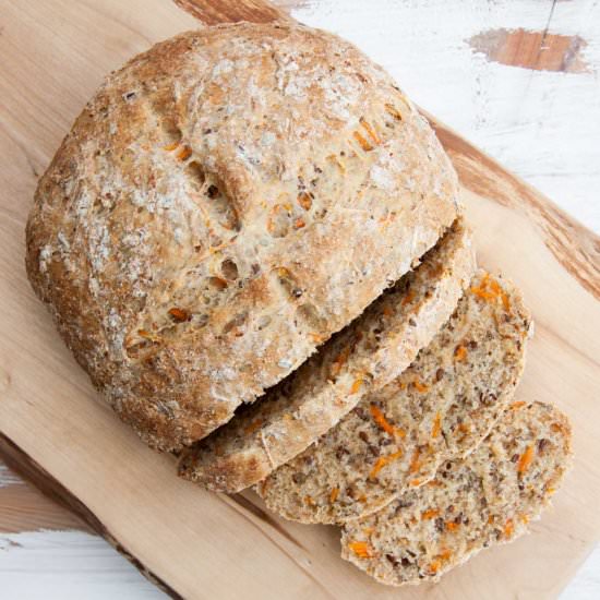 Mixed Flour Carrot Bread