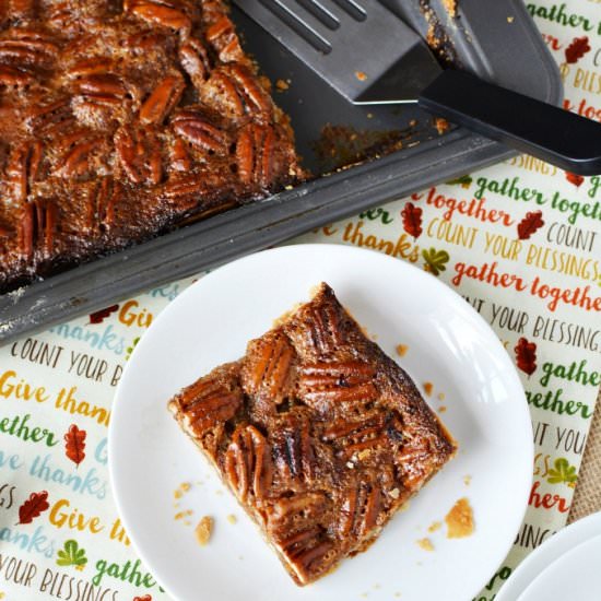 Pecan Slab Pie
