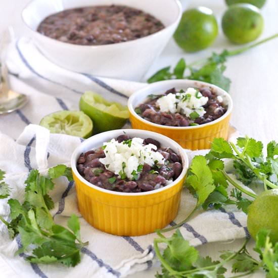 Vegan Black Beans and Rice