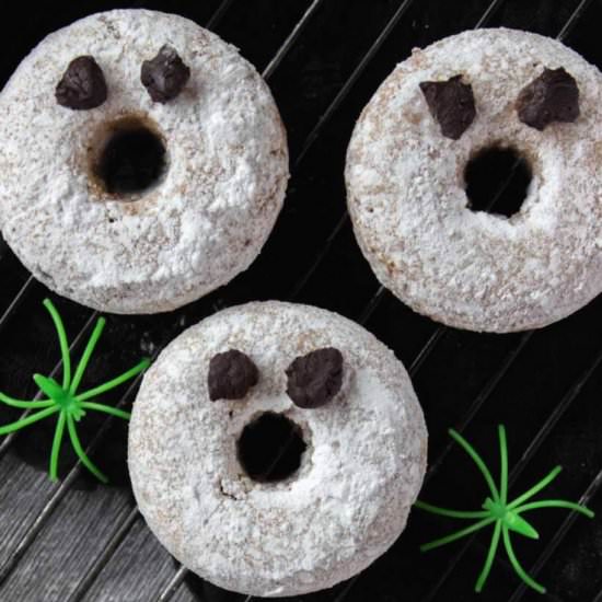 Halloween Ghost Vanilla Donuts