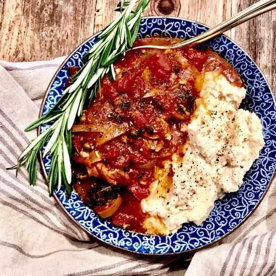 Slow Cooker Chicken Cacciatore