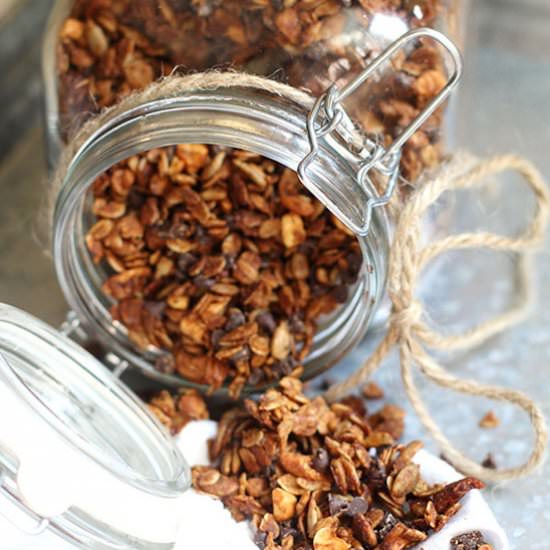 Peanut Butter Chocolate Granola