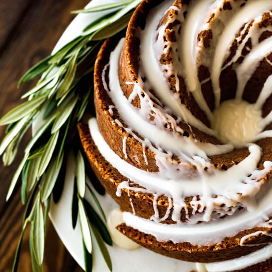 Gingerbread Bundt Cake