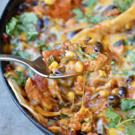 Easy Enchilada Skillet