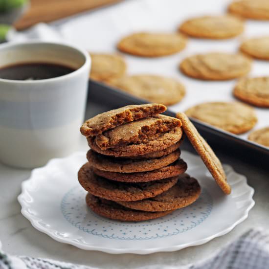 Classic Ginger Molasses Cookies
