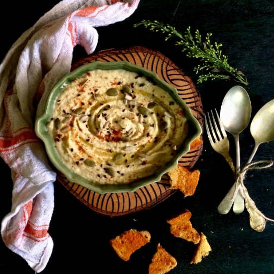 White Chickpea Hummus