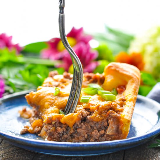 4-Ingredient Ground Beef Casserole