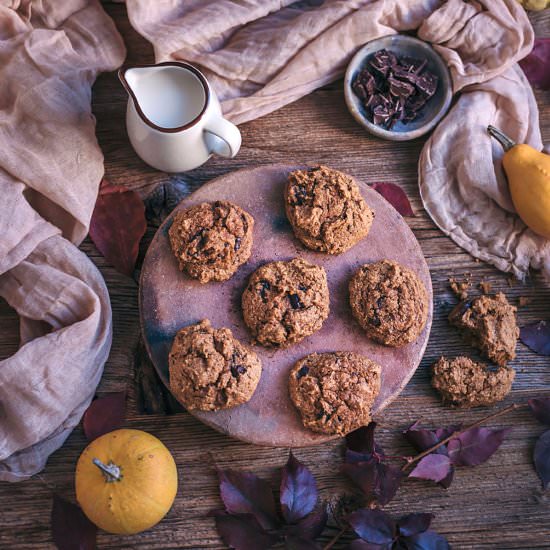 Pumpkin chocolate chip cookies