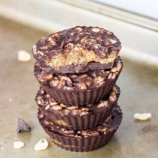 Vegan 100 Grand Candy Bar Cups