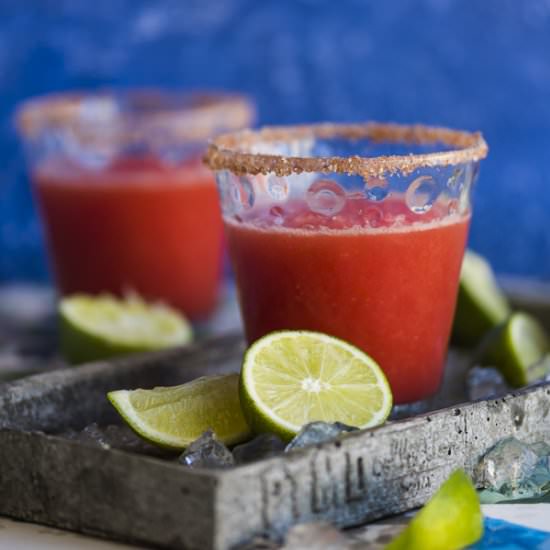 Frozen Watermelon Margarita