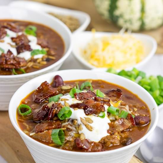 Maple Bacon Chili