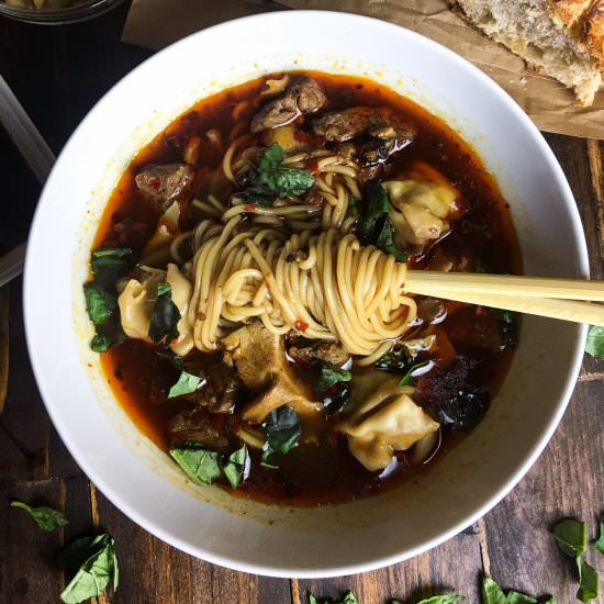 Spicy Beef Hot Pot