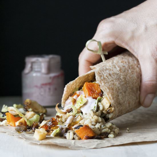 Fall Harvest Burrito