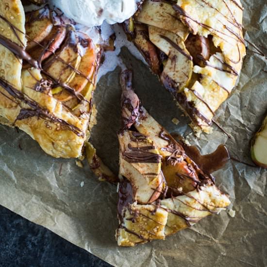 Apple & Hazelnut Galette
