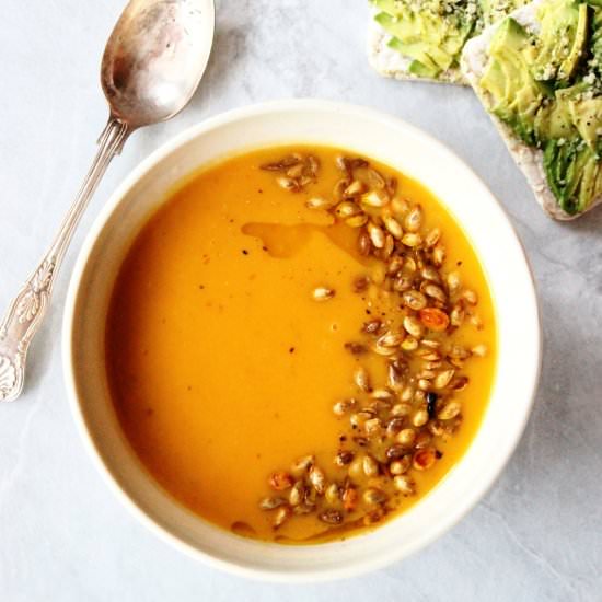 Harissa Pumpkin Soup
