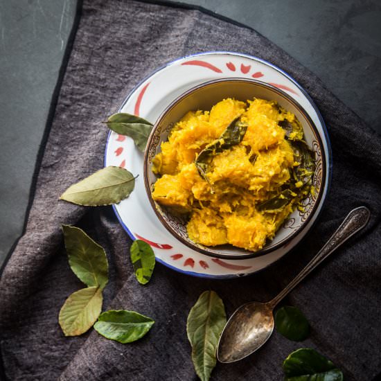 Acorn Squash Rendang