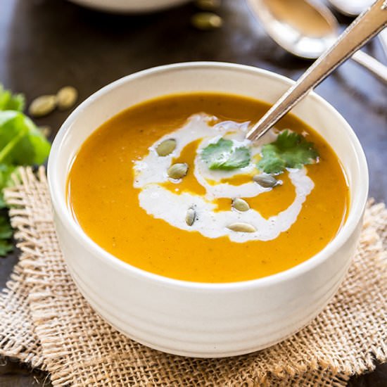 Instant Pot Butternut Squash Soup