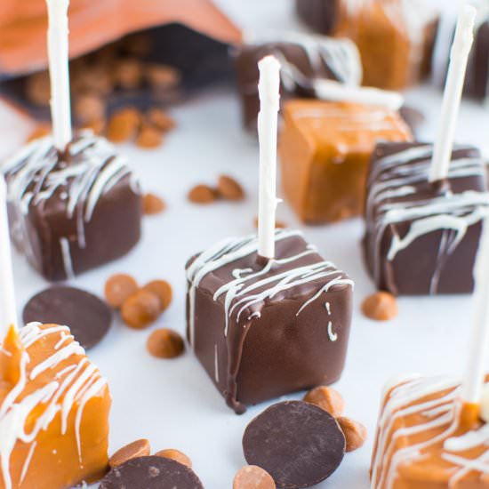 Pumpkin Cheesecake Pops