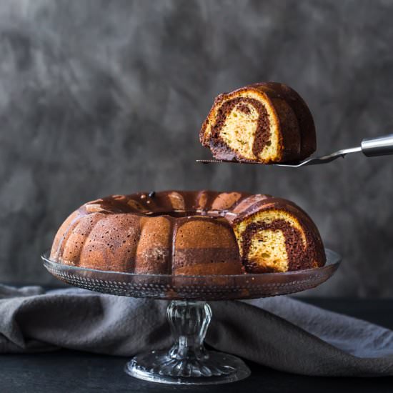 Marble Bundt Cake