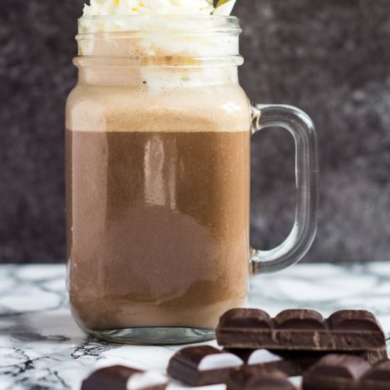 Spiced Chocolate Eggnog